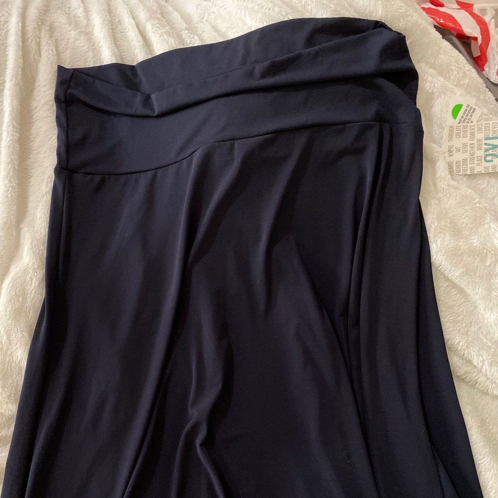 Navy Lularoe Maxi Skirt